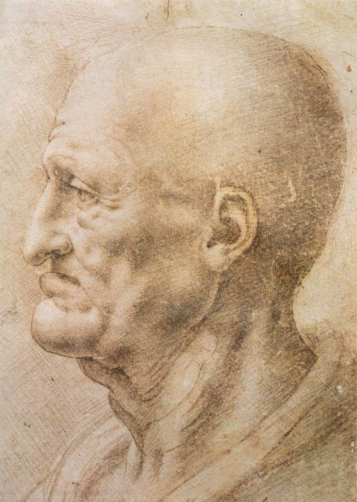 Los dibujos de da Vinci ya ilustraban los efectos de la pérdida de dientes en la estética facial