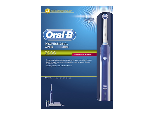 La mejor tecnología, patentada por Oral-B, es la oscilante-rotacional-pulsátil