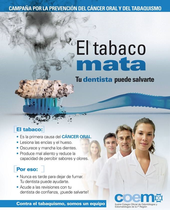 La campaña del COEM no deja lugar a dudas: el tabaco mata