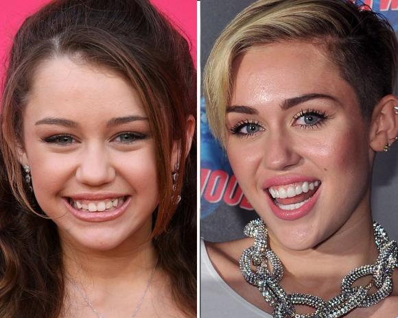 celebrities Miley